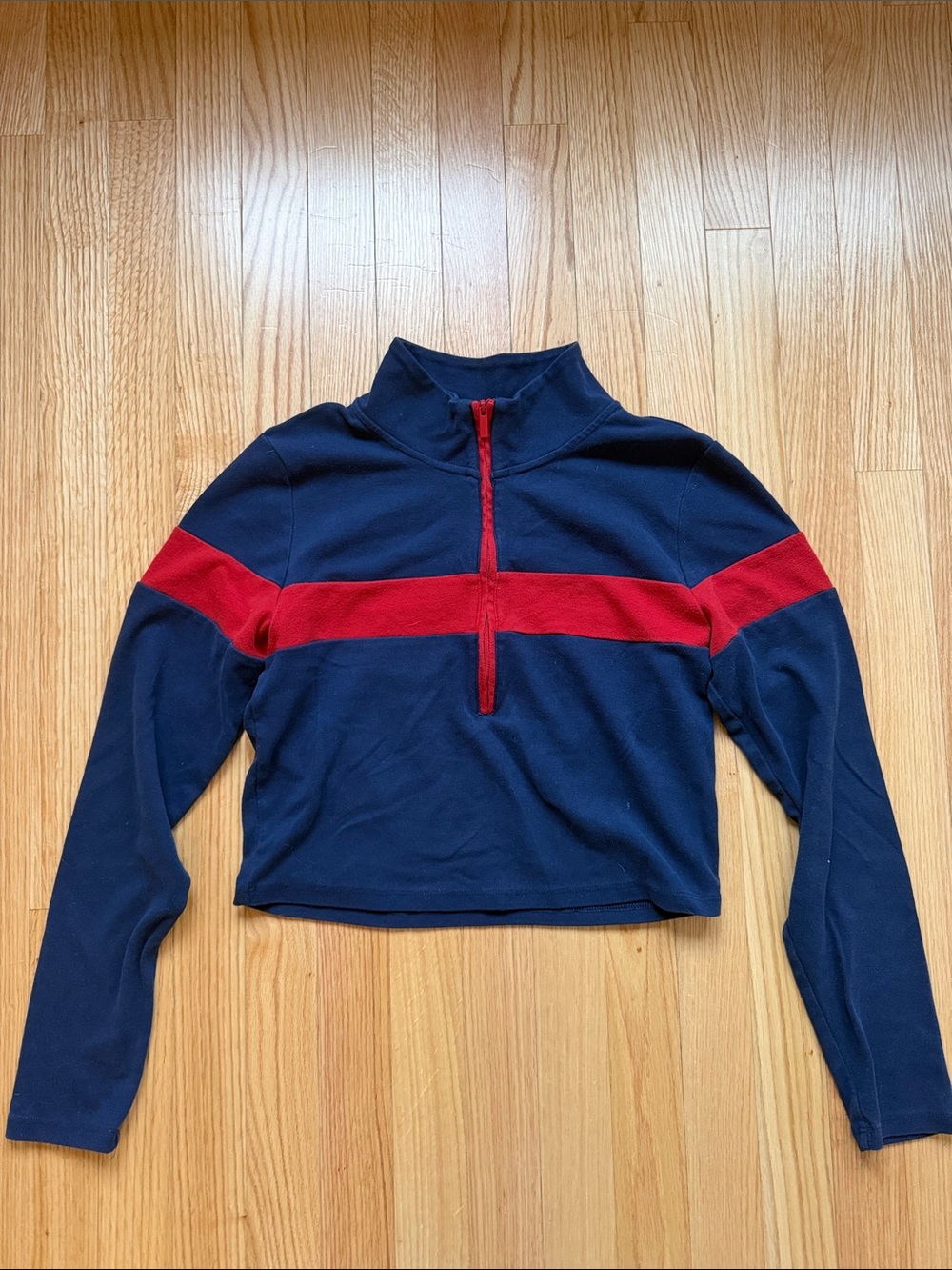 Sunday Best Crop Long Sleeve Zip